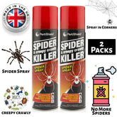 2X No More Spider & Creepy Crawly Spray 200ml Pest Control